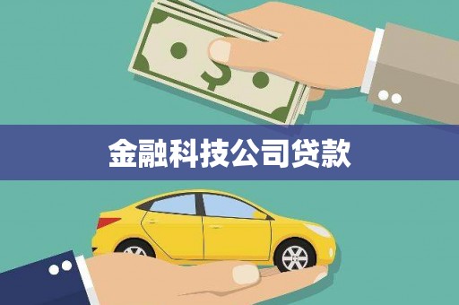 福建金融科技公司贷款