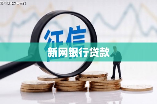 福建新网银行贷款