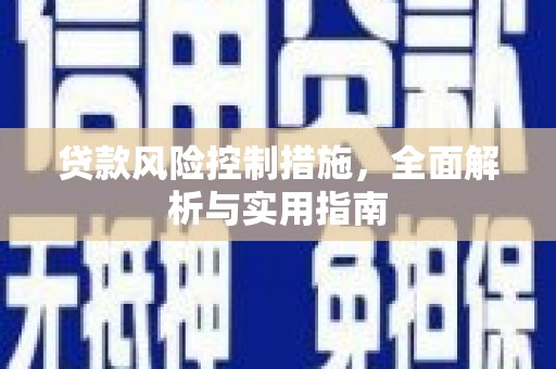 福建贷款风险控制措施，全面解析与实用指南