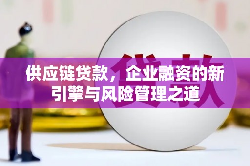 福建供应链贷款，企业融资的新引擎与风险管理之道