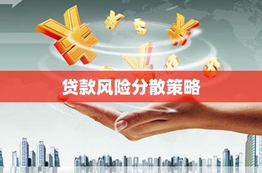 福建贷款风险分散策略