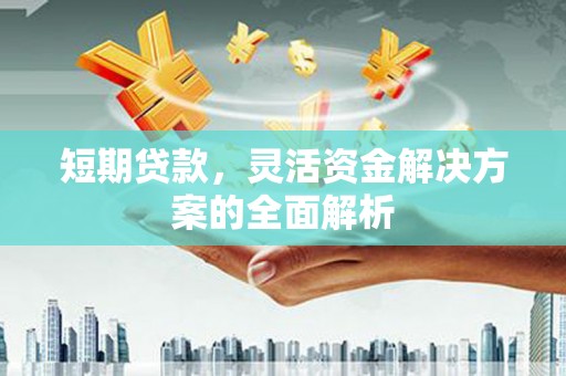 福建短期贷款，灵活资金解决方案的全面解析