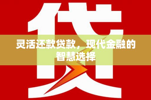 福建灵活还款贷款，现代金融的智慧选择