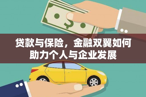 福建贷款与保险，金融双翼如何助力个人与企业发展