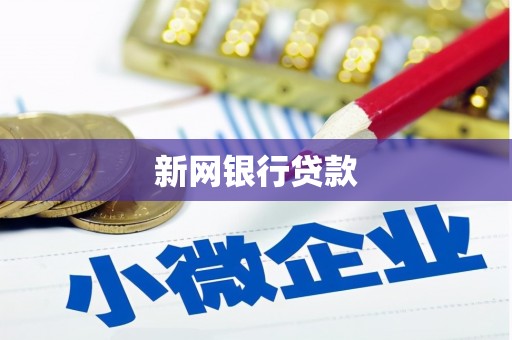 福建新网银行贷款