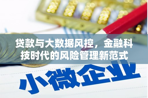 福建贷款与大数据风控，金融科技时代的风险管理新范式