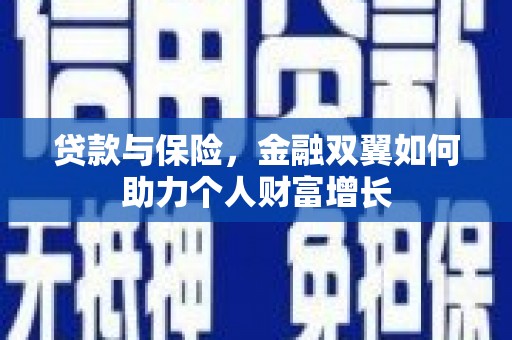 福建贷款与保险，金融双翼如何助力个人财富增长