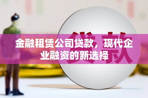福建金融租赁公司贷款，现代企业融资的新选择