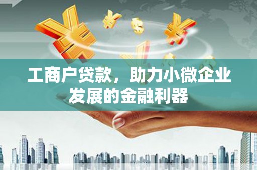 福建工商户贷款，助力小微企业发展的金融利器