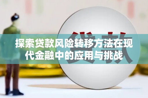 福建探索贷款风险转移方法在现代金融中的应用与挑战