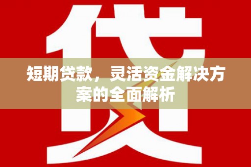 福建短期贷款，灵活资金解决方案的全面解析