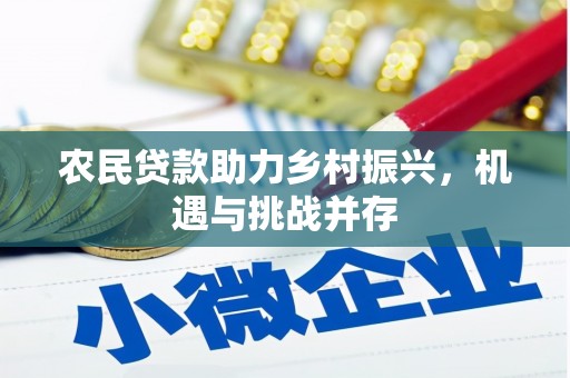 福建农民贷款助力乡村振兴，机遇与挑战并存