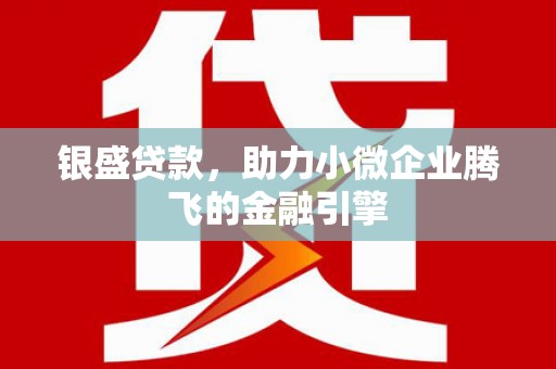 福建银盛贷款，助力小微企业腾飞的金融引擎