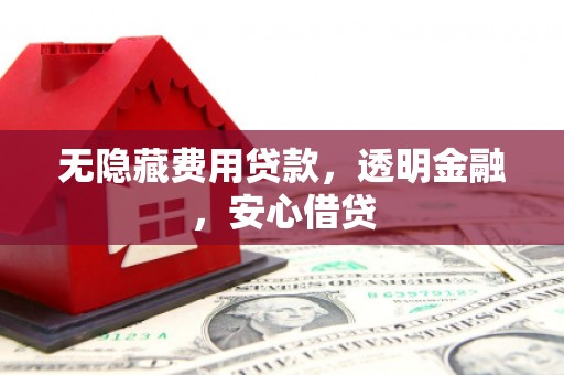 福建无隐藏费用贷款，透明金融，安心借贷