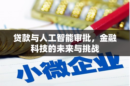 福建贷款与人工智能审批，金融科技的未来与挑战
