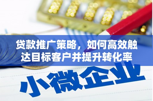 福建贷款推广策略，如何高效触达目标客户并提升转化率