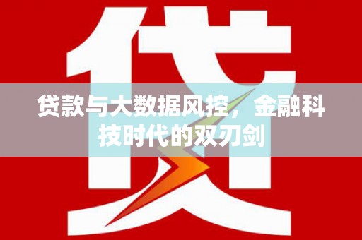 福建贷款与大数据风控，金融科技时代的双刃剑