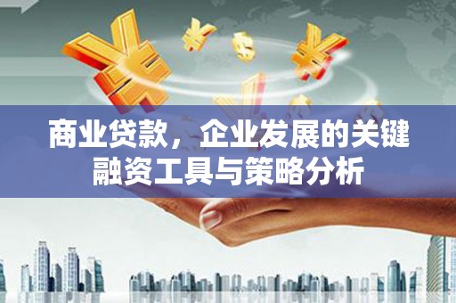 福建商业贷款，企业发展的关键融资工具与策略分析