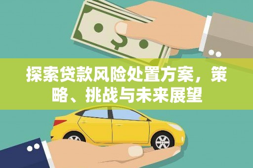 福建探索贷款风险处置方案，策略、挑战与未来展望