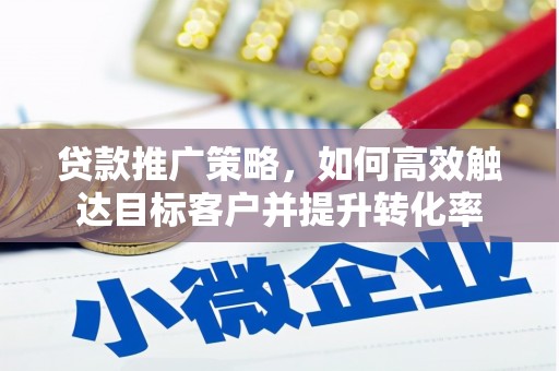 福建贷款推广策略，如何高效触达目标客户并提升转化率