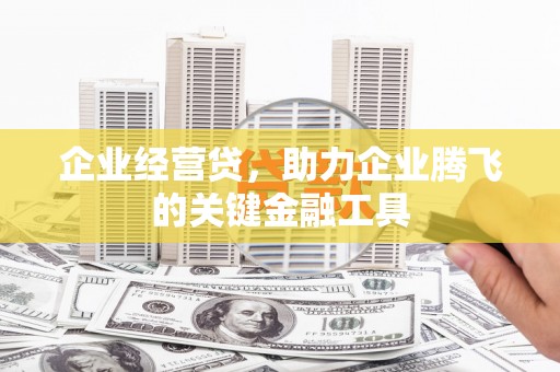 福建企业经营贷，助力企业腾飞的关键金融工具