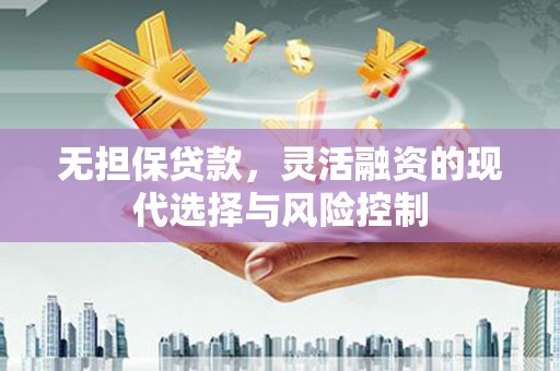 福建无担保贷款，灵活融资的现代选择与风险控制