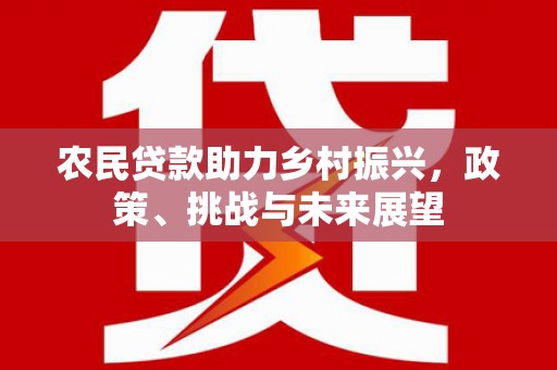 福建农民贷款助力乡村振兴，政策、挑战与未来展望