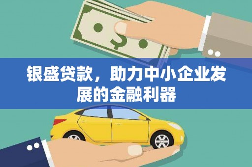 福建银盛贷款，助力中小企业发展的金融利器