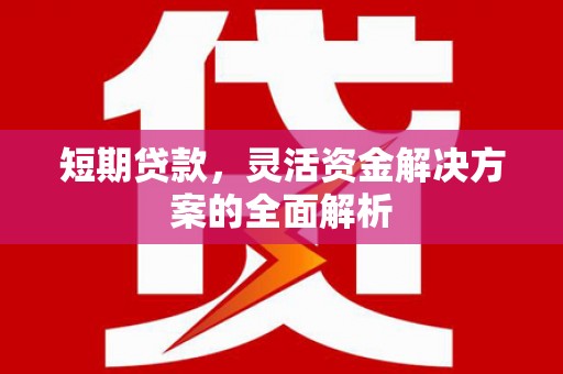 福建短期贷款，灵活资金解决方案的全面解析