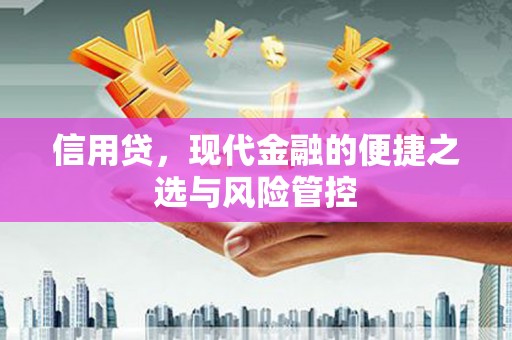 福建信用贷，现代金融的便捷之选与风险管控