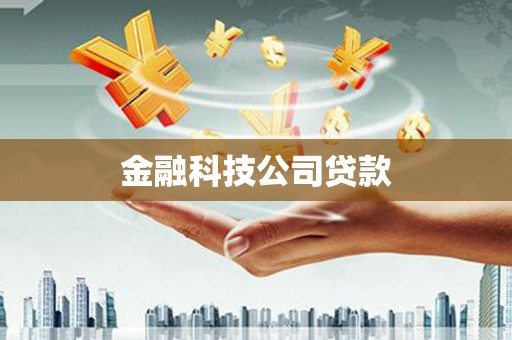 福建金融科技公司贷款