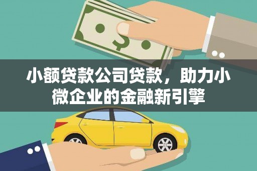 福建小额贷款公司贷款，助力小微企业的金融新引擎