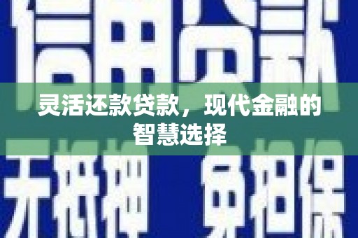 福建灵活还款贷款，现代金融的智慧选择