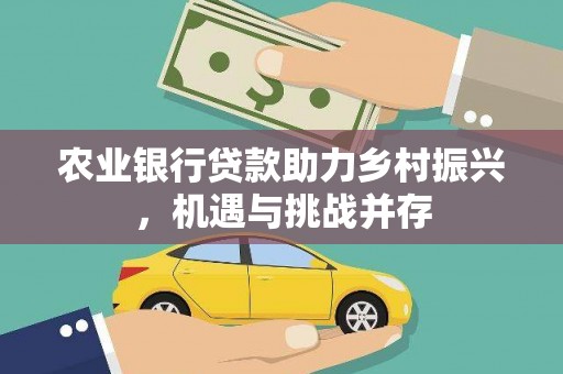 福建农业银行贷款助力乡村振兴，机遇与挑战并存