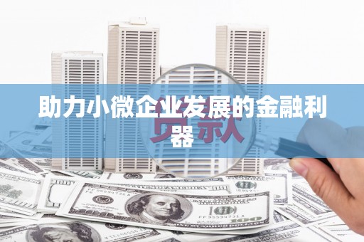 福建助力小微企业发展的金融利器