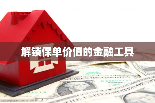 福建解锁保单价值的金融工具