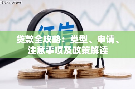 福建贷款全攻略：类型、申请、注意事项及政策解读